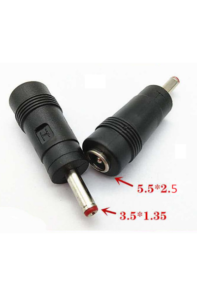 CASPER ULTRABOOK İÇİN 3.5 MM X 1.35MM ADAPTÖR KABLO UCU DÖNÜŞTÜRÜCÜ