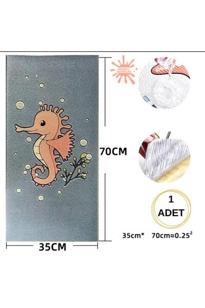 Renkli Duvarlar Yapışkanlı Darbe Emici Isı Yalıtım Kalın 8mm Çoçuk Odası Kreş...