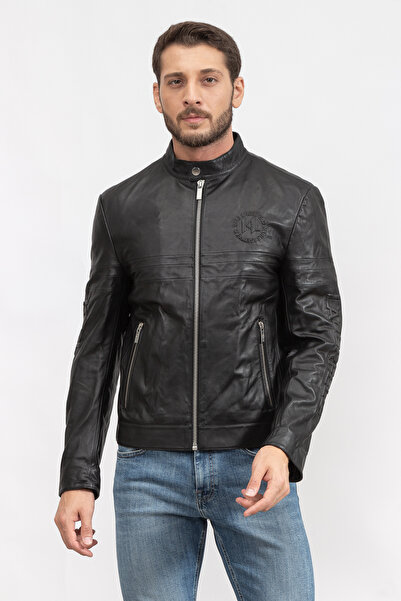 Karl Lagerfeld Erkek Deri Mont555015532409