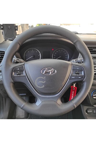 imza direksiyon kılıfı Hyundai I20 2015-2018 Uyumlu Araca Özel Direksiyon Kılıfı