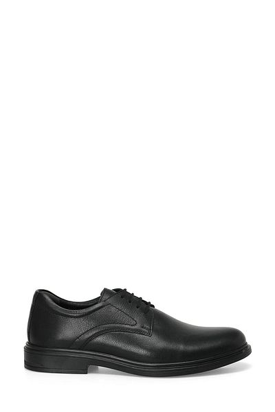 Polaris 100406 .M Black Men's Genuine Leather Shoes