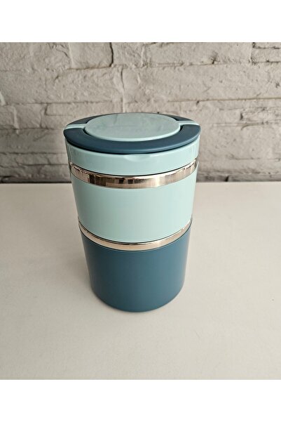 ALANYA HOME DECOR STEEL FOOD BOWL THERMOS 930 ml ÇELİK YEMEK KABI TERMOS 18/1...
