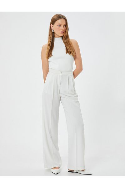 Koton Knitwear Sleeveless Turtleneck Top