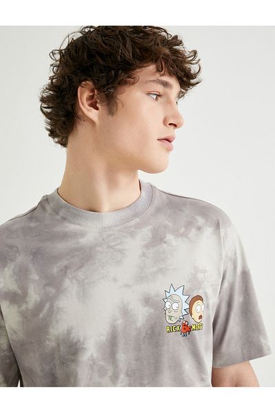 Koton Rick and Morty Oversize T-Shirt Licensed Printed