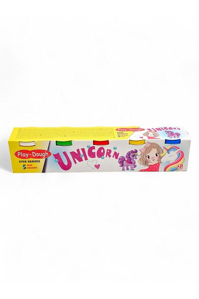 HEROES 5-Piece Play Dough - 5 Different Colors Educational and Tutorial Children's Play Dough