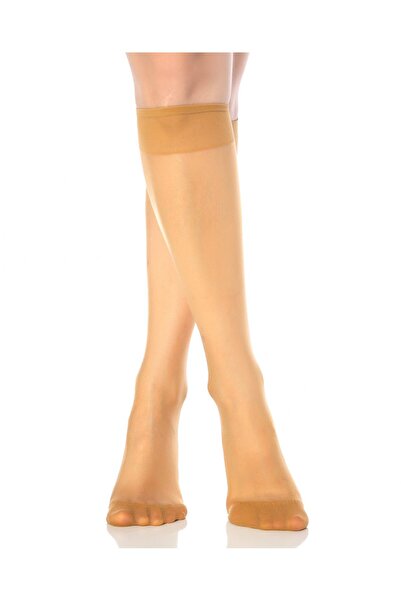 Müjde 6 Black 6 Skin Colored 12-Piece Knee Socks -