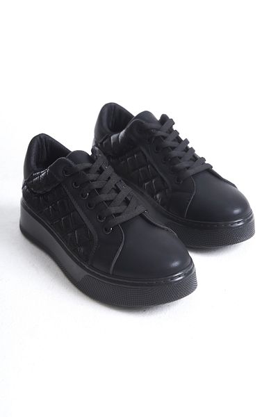 Solo Bag Pantofi de mers sport unisex pentru femei, cu șireturi zilnice