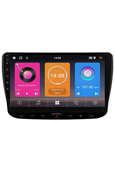 Carvocal Fiat Linea  Uyumlu  Android Multimedya Sistemi (2012-2018) CRV-4105XAA