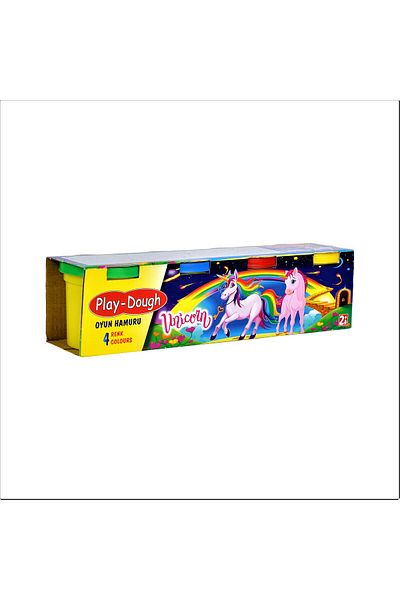 HEROES 4-Piece Play Dough - 4 Different Colors Educational and Tutorial Children's Play Dough