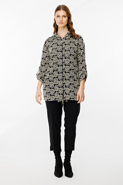 ON Patterned Hooded Cardigan