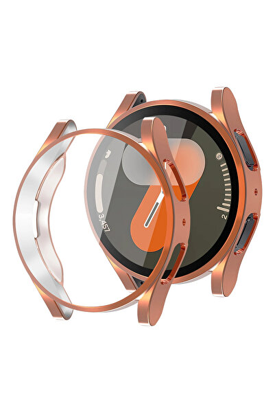 Tagomoon Samsung Galaxy Watch 7 44mm ile Uyumlu Kasa Ve Ekran Koruyucu 360 Ta...
