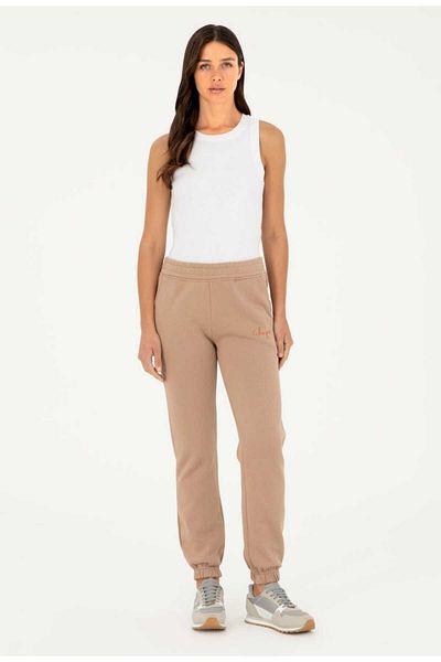 U.S. Polo Assn. Pantaloni de trening maro deschis pentru femei