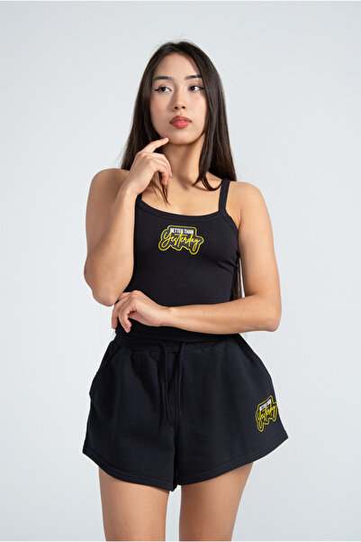 Kyron Γυναικείο Motivational Printed 100% Cotton Strap Tank Top – Casual και άνετο / Διαφορετικές επιλογές χρωμάτων