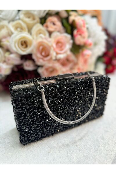 Blacktavern Moda 1453 - Sa kamenim detaljima Večernja haljina Torba