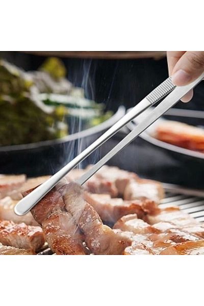 Epilons Food Serving Tongs Air Fryer Master Chef Chef Tweezers Meat Roast Barbecue Tool 30 Cm