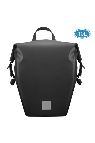 Choice Black 10L SAHOO 10L / 20L Waterproof Cycling Trunk Bag Large Capacity Bicycle Rear Rack Bag Bike Pan