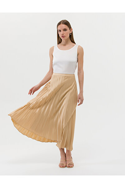 Pierre Cardin Bej Dokuma Etek 50268502-VR011