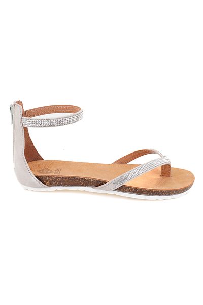 Desa Sandale Flip Flops de damă maro Stone
