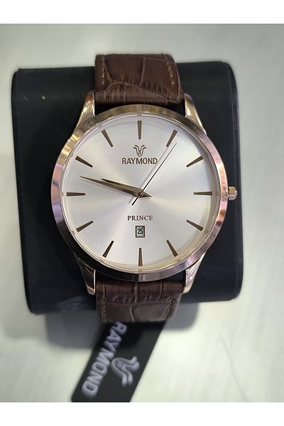 Raymond Leather Cord Men's Wristwatch