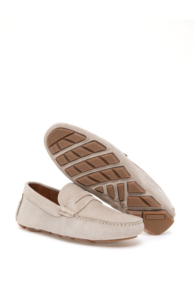 Pierre Cardin Bej %100 Deri Loafer Ayakkabı 50267874-VR011