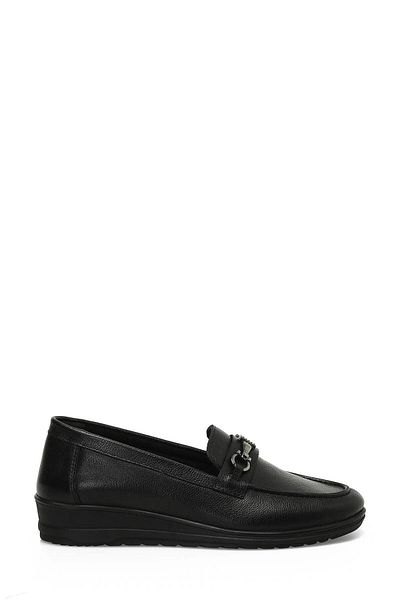Polaris 105221 .Z Black Women's Genuine Leather Shoes