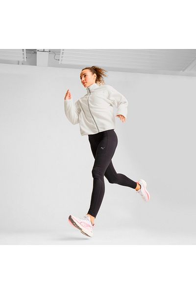 Puma Γυναικείο μπουφάν Winter Tech Fleece με λευκό γιακά