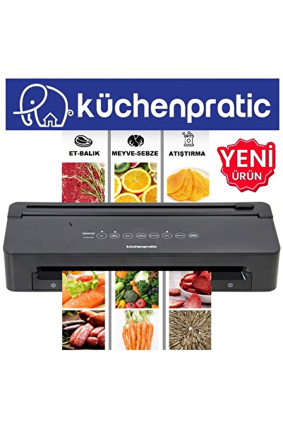 Küchen Pratic Vs8010 Ev Tipi Elektrikli Gıda Vakum Makinesi Vakum Hortumu Ve ...