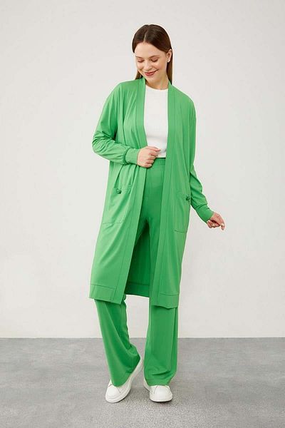 Levidor Button Detailed Trousers Double Suit