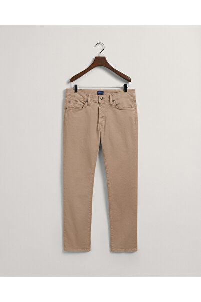 Gant Erkek Bej Slim Fit Hayes Pantolon