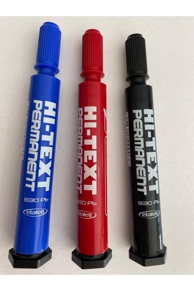 Hi-Text قلم دائم 3 ألوان (قلم الطرود)