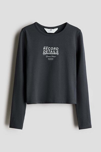 H&M Long-sleeved Top