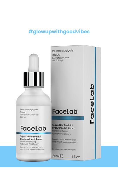 FaceLab Intensiv feuchtigkeitsspendendes Hyaluronsäure-Serum 30 ml