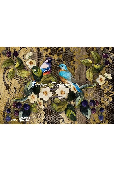 LİNEART Lineart Pirinç Dekopaj Kağıdı No:L2521- 29x42cm