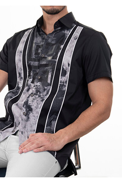 Mondo Garnili Kısa Kol Gömlek