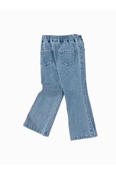 Balabala Toddler Girl Trousers|trousers Denim Blue