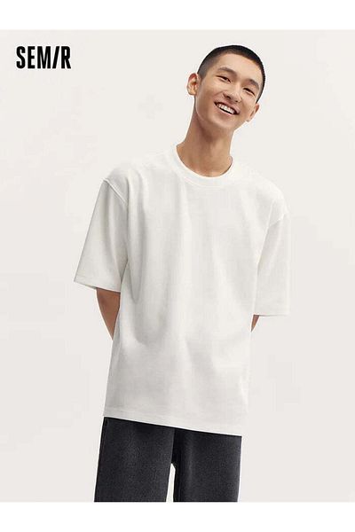 SEMIR تي شيرت بلون سادة
