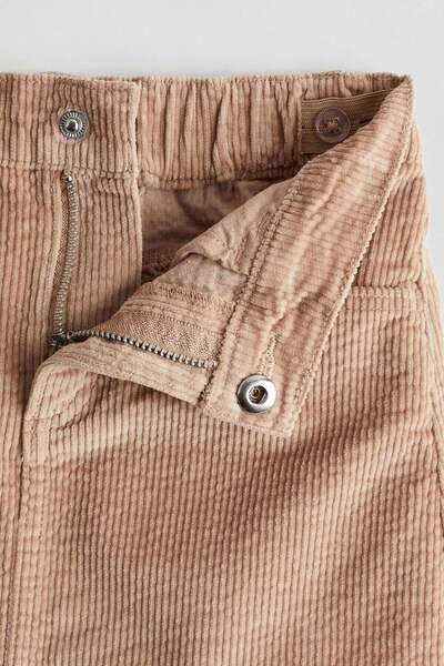 H&M Cotton corduroy skirt