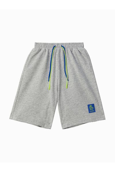 Balabala Kids Boy Middle Pant|middle Pant Light Gray