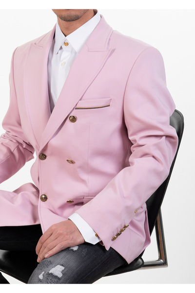 Mondo Kruvaze Pembe Ceket