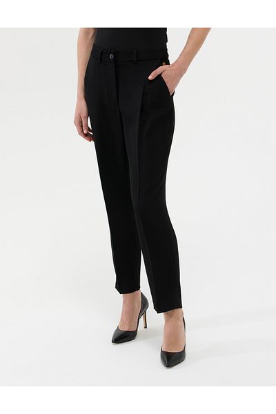 Pierre Cardin Black Fabric Trousers 50269307 -Vr046