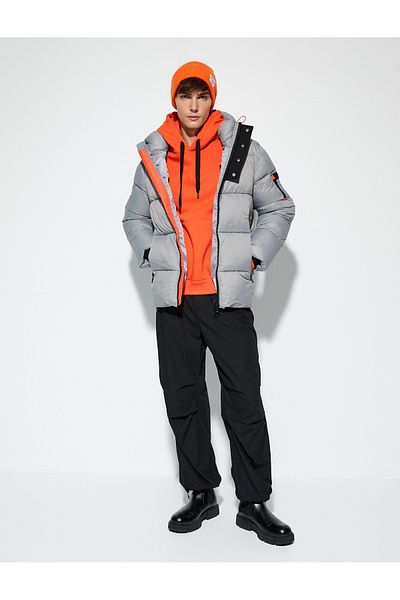 Koton Παντελόνι Parachute Loose Cut Βαμβακερό με λεπτομέρεια τσέπης