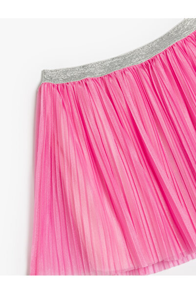 Koton Плісирована спідниця-пачка з еластичною талією та блискітками