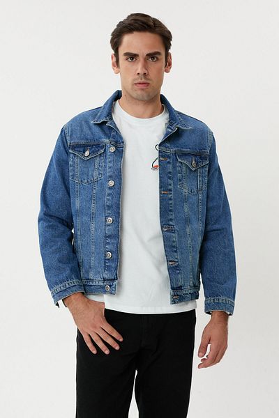 Twister Jeans Мъжко дънково яке синьо - EC J59-03