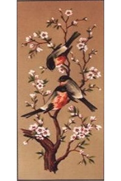 Home 40x80 Cm Gobelin & Dıamant Baskılı Goblen H320 Dmc Muline Iplikli