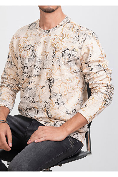 Mondo Karışık Desenli Renkli Sweatshirt