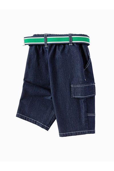 Balabala Toddler Boy Middle Pant|middle Pant Denim Blue