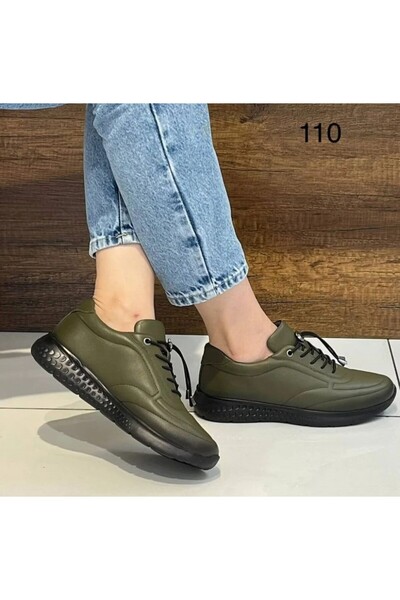 MODESSA Hakiki Deri Kadın Deri Sneaker Spor GÜNLÜK Ayakkabı