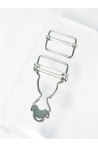 Klinkshop Salopet (Garden) Trousers and Skirt Hanging Buckle-2Pcs-Silver