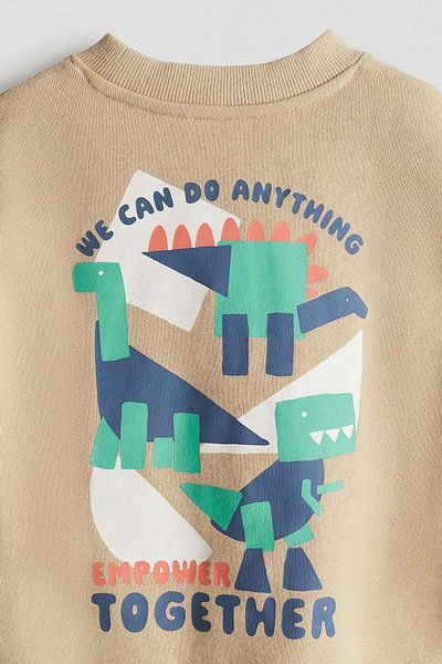 H&M Printed crew-neck sweatshirt
