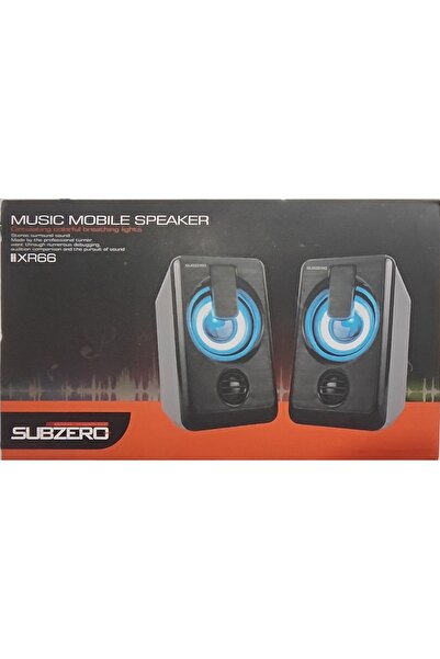 Subzero 3wx2 Işikli Multi?medya Usb Bi?lgi?sayar Hoparlörü